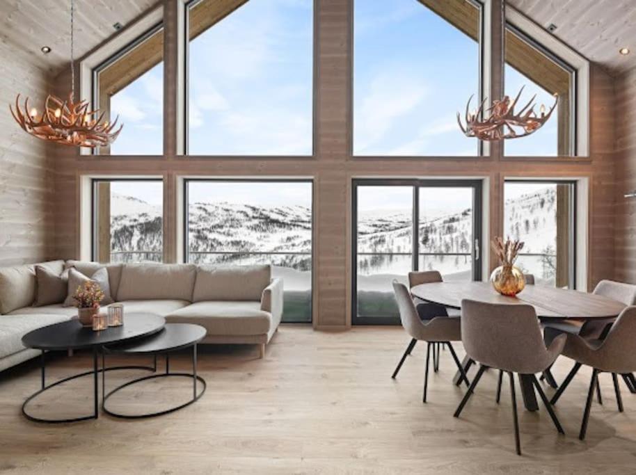 Flygende Utsiktshytte Med Magisk Utsikt Sogndal Ngoại thất bức ảnh